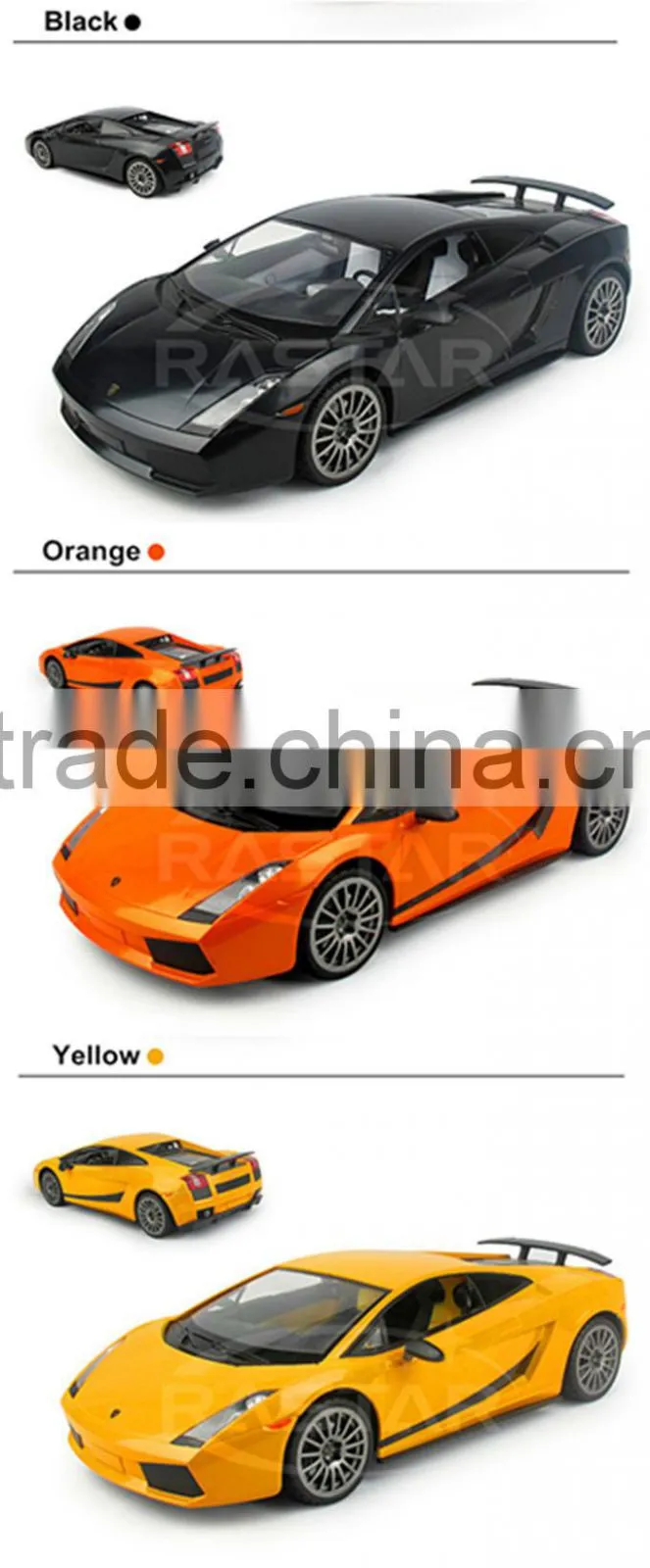 Rastar new toys for 2015 1:14 Lamboighini Superleggera racing car rc car