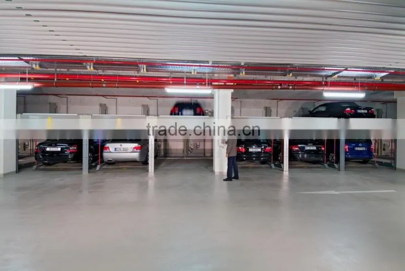 2 level combined parking car lift/double parking car lift