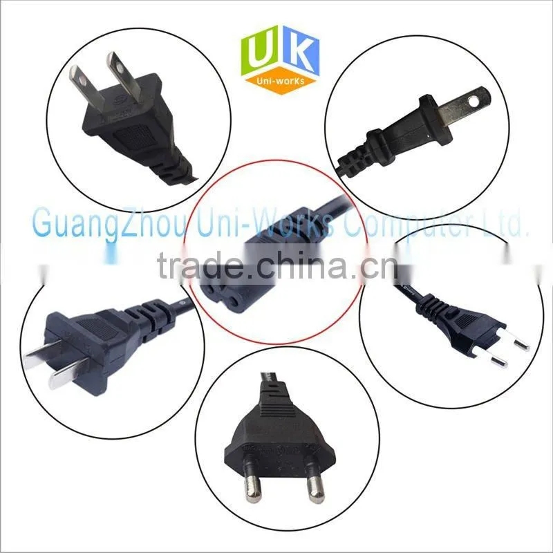 Europe laptop ac power cord