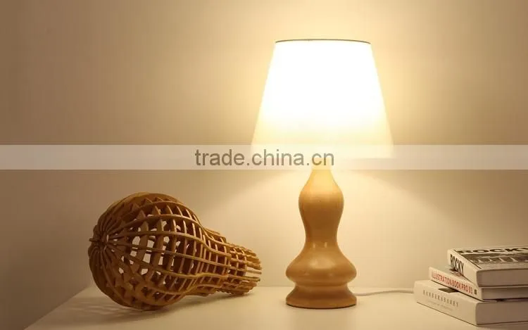 LED Wood table Light JK-879-16 Study Desk Bedroom Decoration LED Wood table lamp
