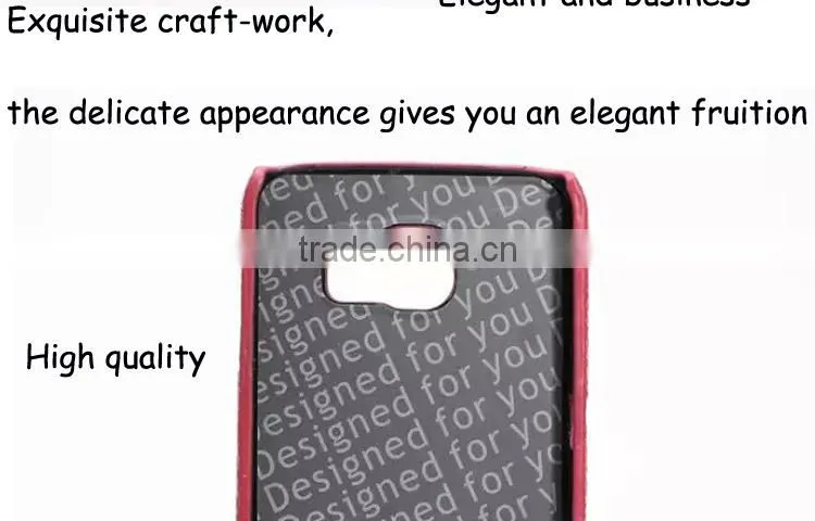 Fancy Mobile Cover Case For Samsung Galaxy S6 Edge Unlocked Genuine Leather Cover Case For Samsung Galaxy S6 Edge Protector Case