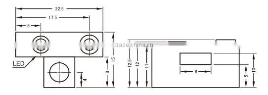 Hot toys CS1-J metal gate magnetic sensor new product launch in china