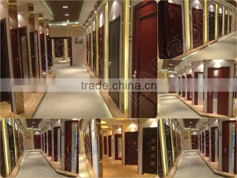 Interior PVC wooden door/swing door/best price