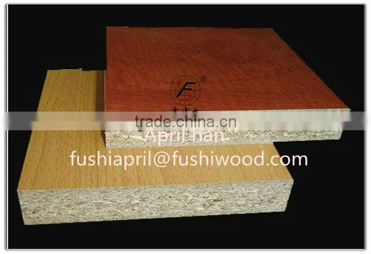 melamine particle board 18mm red beech
