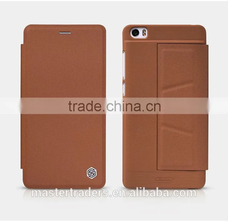 Original NILLKIN Ming Series Stand Holder Flip Wallet PU Leather Case With Card Slot For Xiaomi Note MT-3362