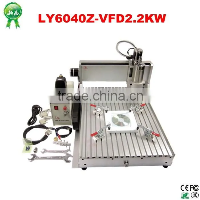 2.2KW spindle CNC 6040 Z-S2200W Engraving Machine Router milling for wood metal stone with Limit Switch