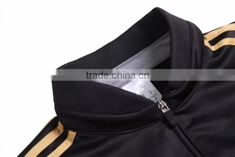 Juventus Black Soccer Jacket custom bomber jacket wholesale