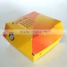 High quality hamburger paper box