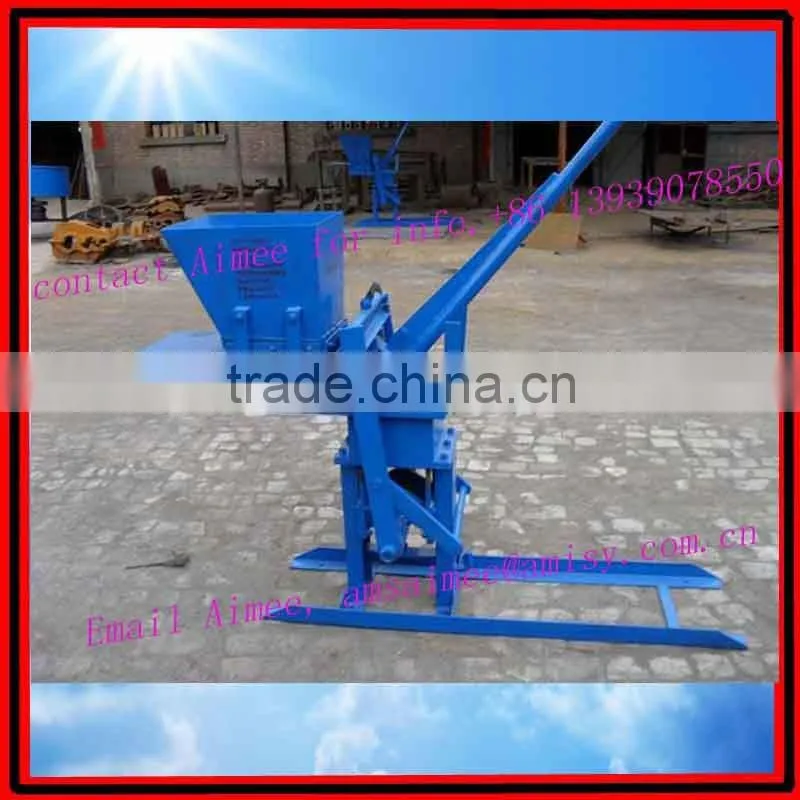 Total manual brick machine, manual clay brick extruder