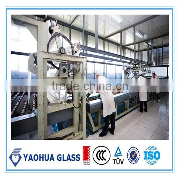 10.38mm building glass walls tempered laminated glass