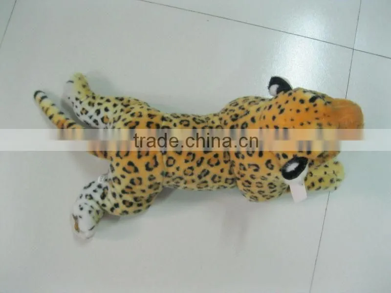 rare animal Panthera pardus plush soft toy