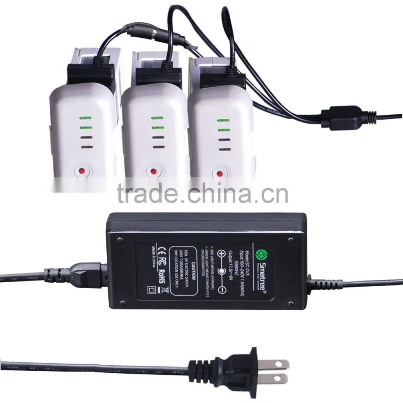 Smatree for DJI 3-channel Charger for Phantom 3 Drones