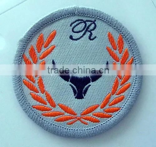 Custom & design sew on patch Woven Patches embroidery patch