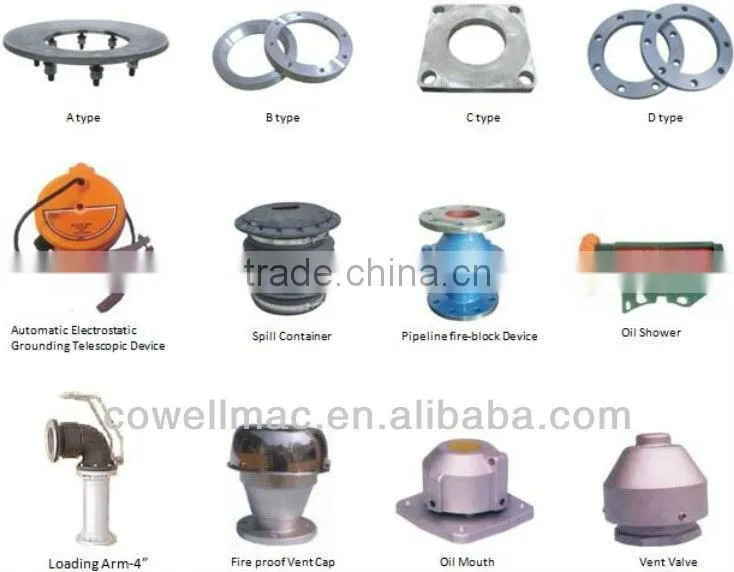 Loading Arm-4" for tank truck parts