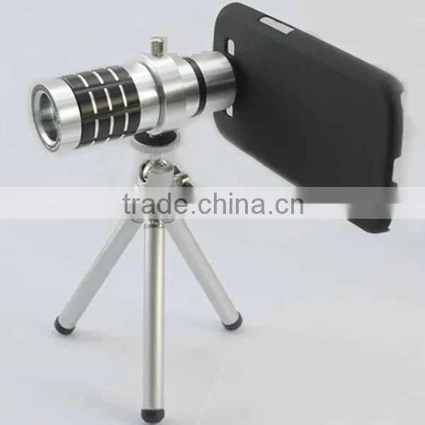 12X Optical Zoom Telescope Lens camera with Tripod for Samsung Galaxy S3 i9300