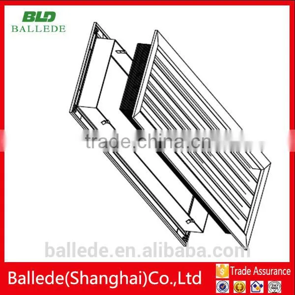 high quality return air grille for door HVAC system