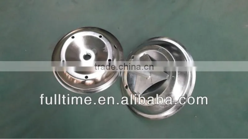 cheap qingdao galvanized wheel rims for wheelbarrow