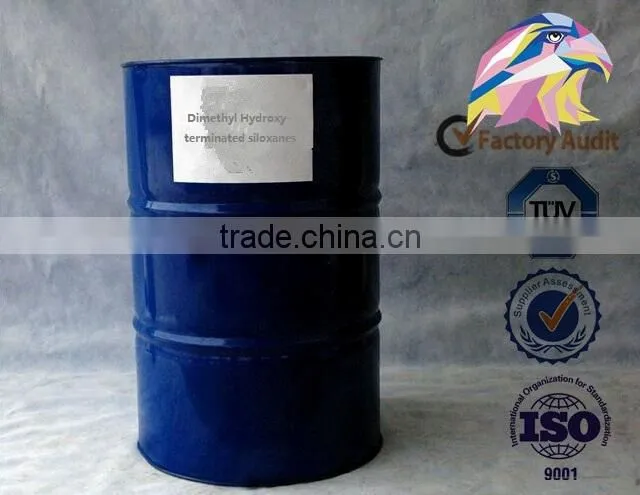 RJ-107,Silicone Sealant Raw Material OH POLYMER/POLYDIMETHYLSILOXANE/ 70131-67-8 /Silanol Terminated Polydimethylsiloxane