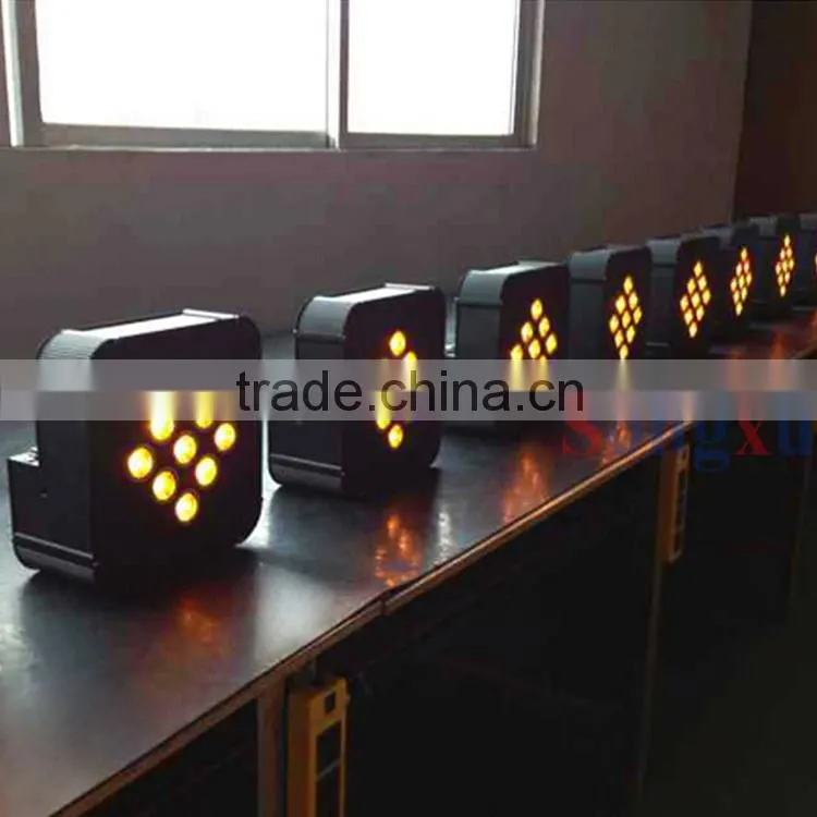 9x8w rgbw led stage light par can wireless led up light for wedding party dj club