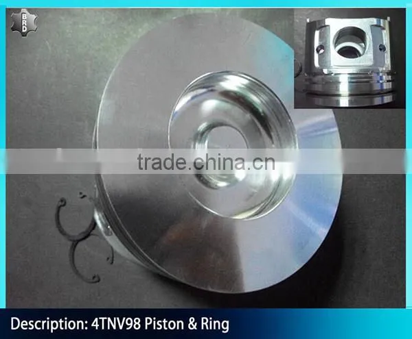 4TNV98 Engine Piston And Ring Assy129907-22090