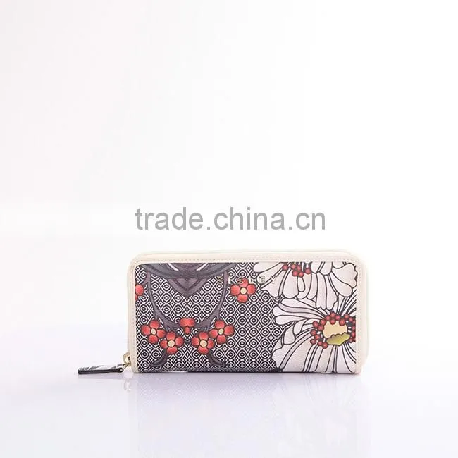 YS-4884 New Trendy Design Women PU Fancy Printing Attactive Wallets