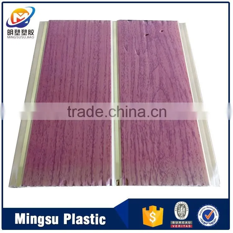 Hot new products for 2016 black plastic wood decorative wall panel