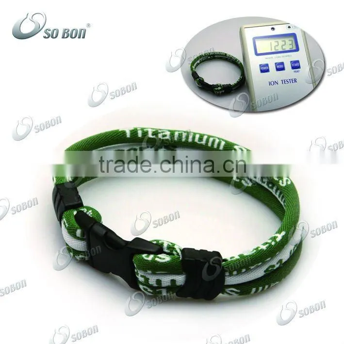 triple ropes energy bracelet with various of color