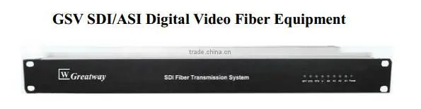GSV series SDI/ASI Standard Digital Video Optical Fiber Optic Transmission Equipment