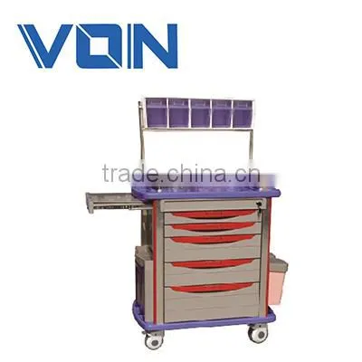 FCA-04 medical trolley&nursing cart&medical cabinet,Hospital Cart ABS BodyTrolley,Nursing Station Carts Cabinet