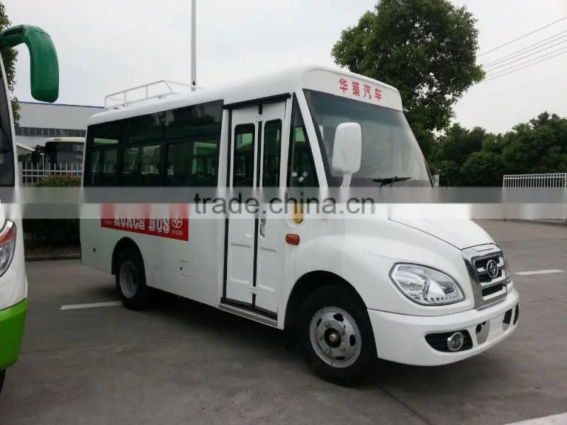 Low price 5.5m 18 seats New model mini city bus for sale