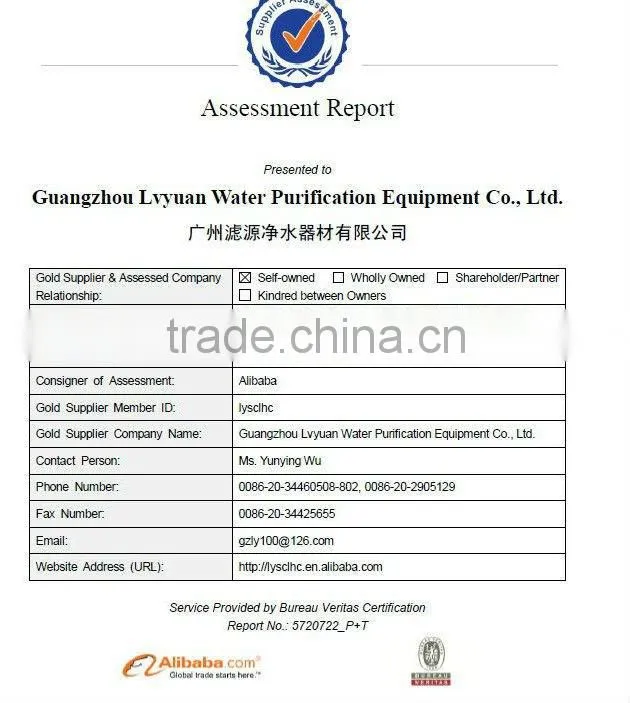 desalination equipment for use/mineral water purified processing machinery