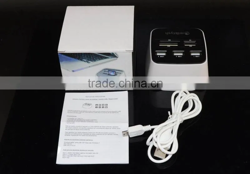 Favorable Price USB2.0 Hub Competitive Price Combo with TF Card SD Card Slot