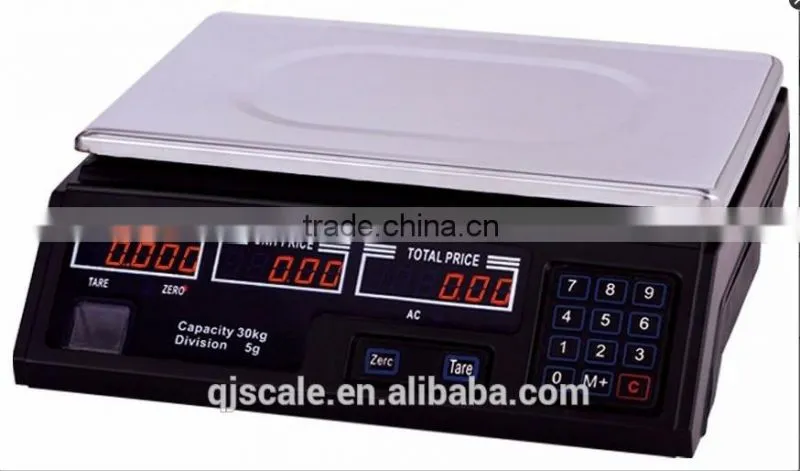 Electronic Price Computing Scales digital price computing scale platform weighing scale