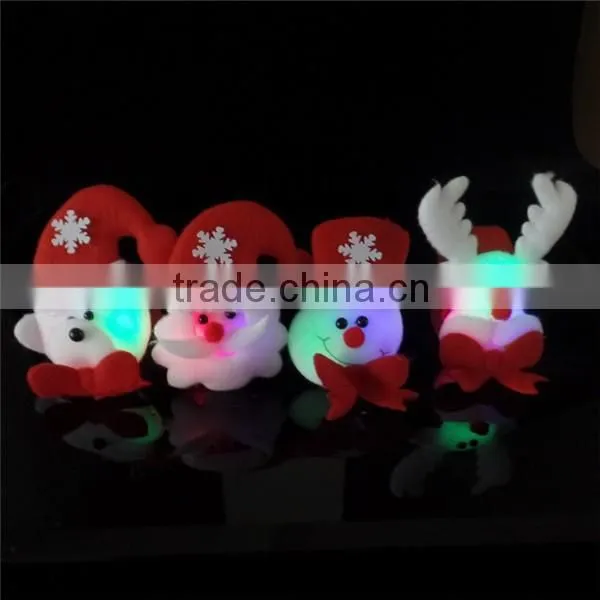new year kids christmas bracelet slap led christmas bracelet event