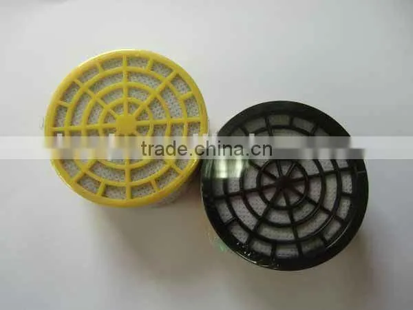 2016 filter respirator TPR gas mask half face gas mask chemical gas mask OEM TPR gas mask single cartridge respirator supplier