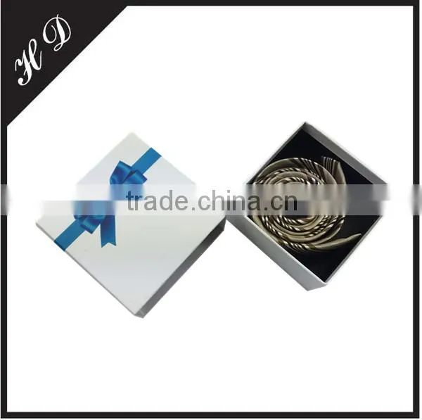 White Necktie Gift Box Drawer Box