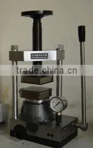 CYJ-12 Manunal operation Laboratory Hydraulic Press with Hydraulic pressure