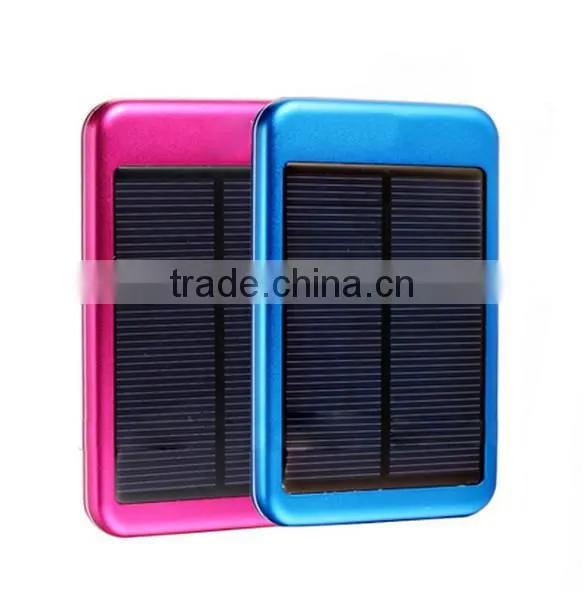 Factory Price High Quality Products Distributors Wanted Solar Slim Power Bank 5000mah