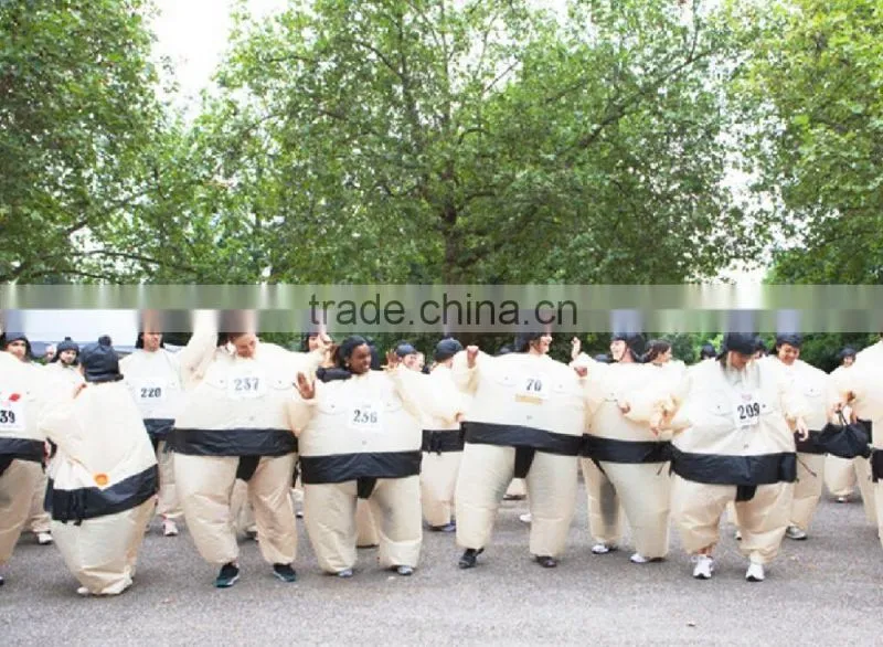 Inflatable Sumo Wrestler Adult Standard Costume