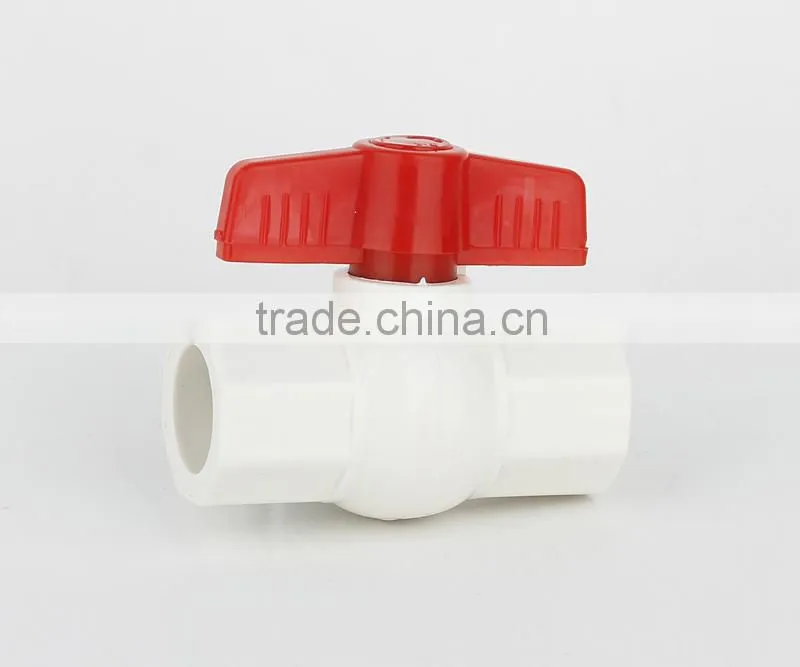 GLD Plastic ball valve for water purifier systerm RO machine Quick push in Connect ball valve