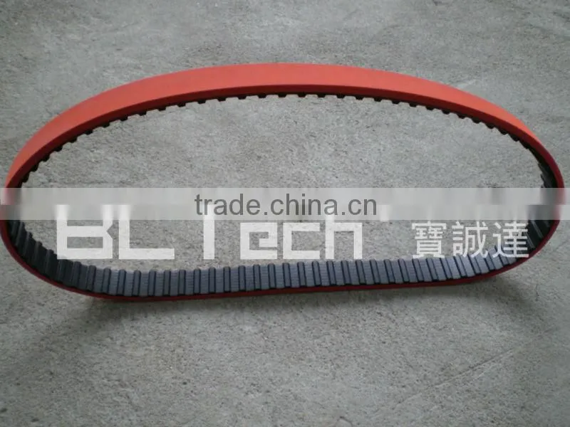 Rubber Timing Belt with Vulcanizing red rubber
