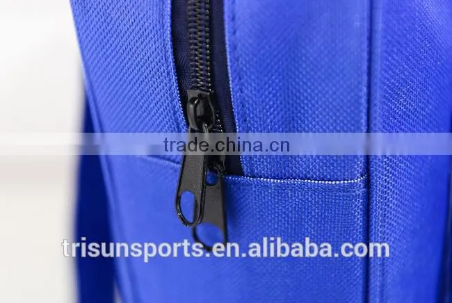 2016 handled students travel bag style blue durable canvas weekender bag