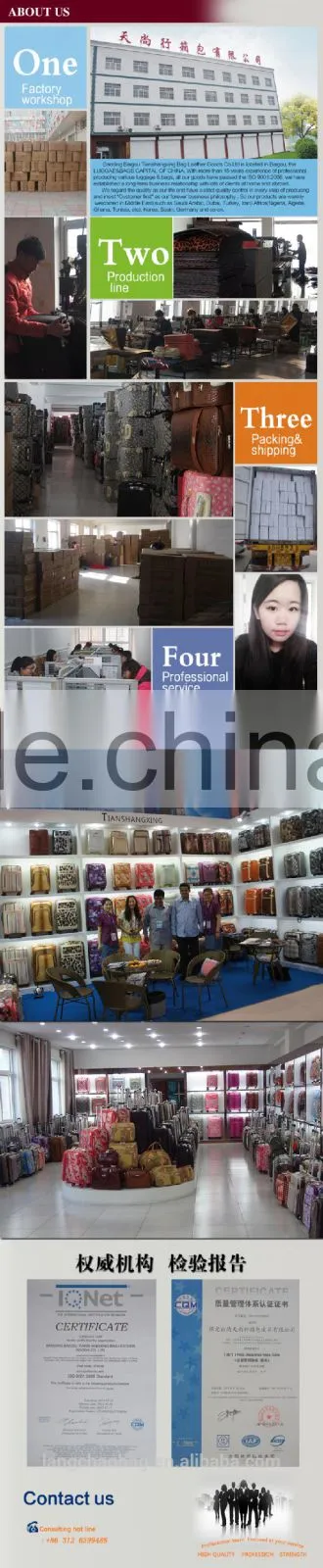 New Design Hot Sale Popular PU Material Real Push Trolley Durable Wheel Alibaba China Trolley Duffle Bag