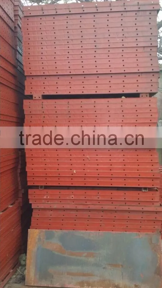 New type steel formwork concrete wall forming systems