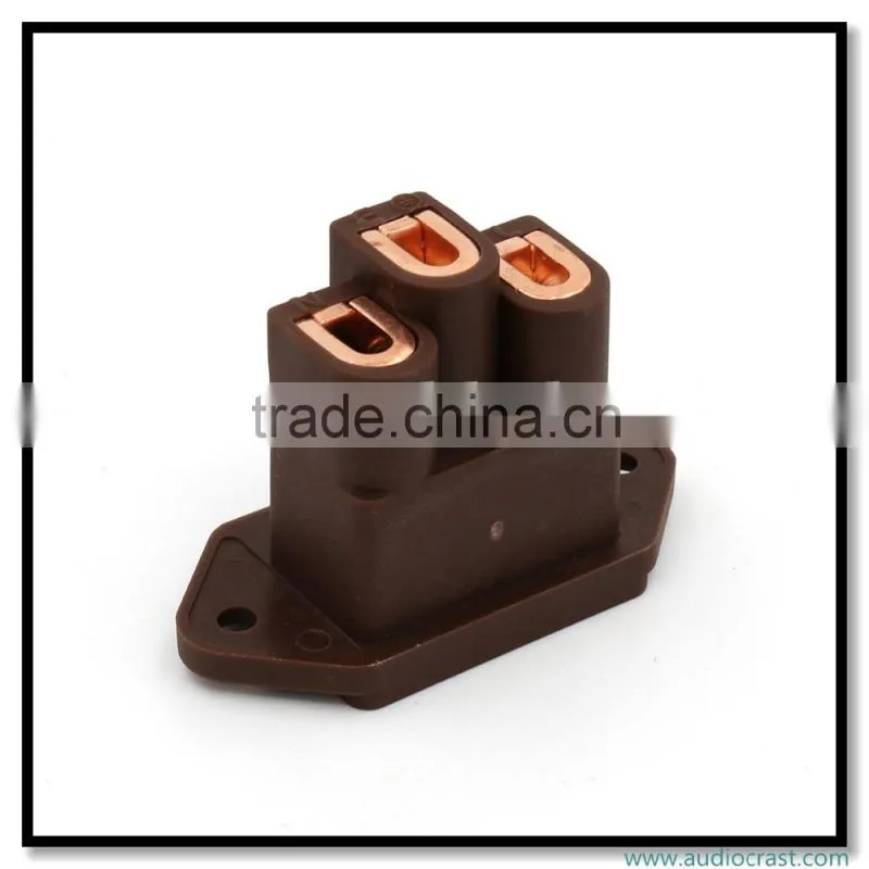 OEM/ODM Pure Copper AC Power Socket Audio Grade IEC Inlet Socket