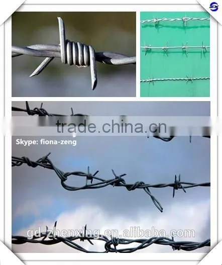 Guangzhou barbed wire mesh and fencing material for frontier border manufacturer