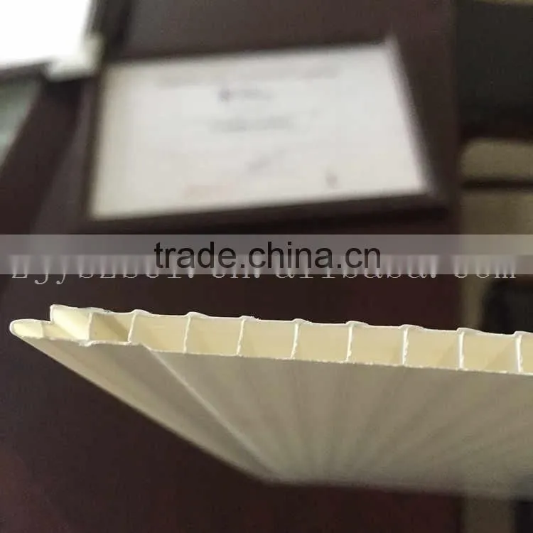 The new design printing PVC panel with silver lines and 250mm*5mm