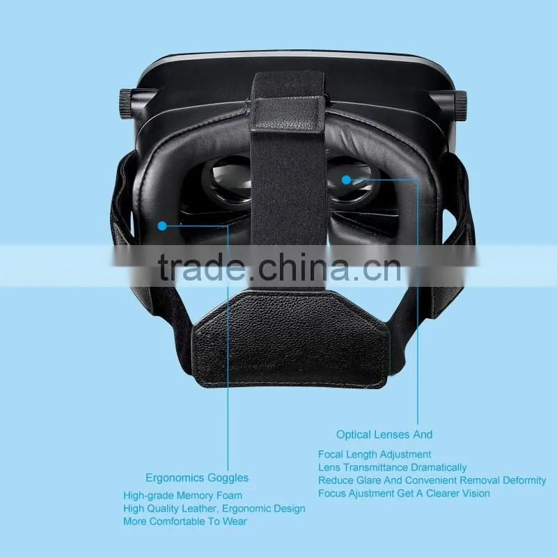 China supplier wholesale 3 gerneration virtual reality VR 3D glasses