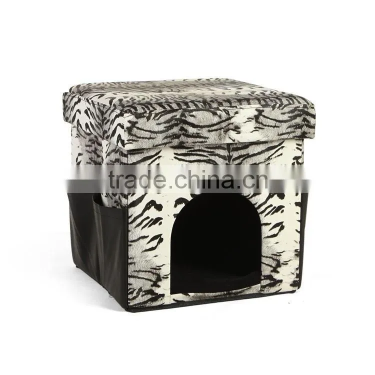 fold up ottoman, foldable pet cage, folding dog house