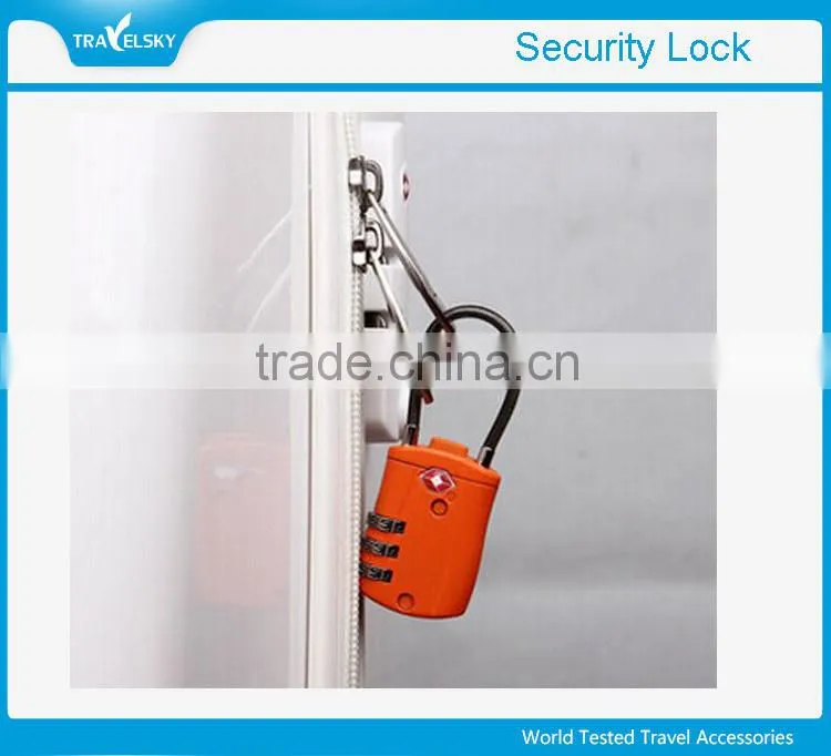 Approved 3-Dial Luggage TSA steering wheel Lock